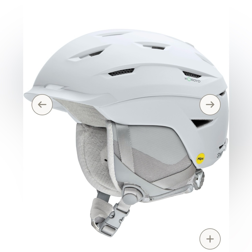 Brand new White Liberty MIPS Snow Helmet - Women's - never used!